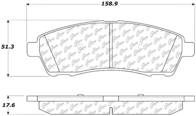 StopTech 99-04 Ford F-250 / 00-05 Excursion / 99-04 F-350 Super Duty Rear Truck &amp; SUV Brake Pads