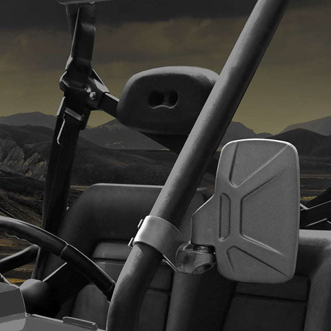 SEIZMIK SIDE VIEW MIRRORS 2" ROLL CAGE