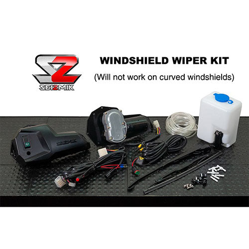 UTV WINDSHIELD &amp; HEADLIGHT WIPER WASHER KIT