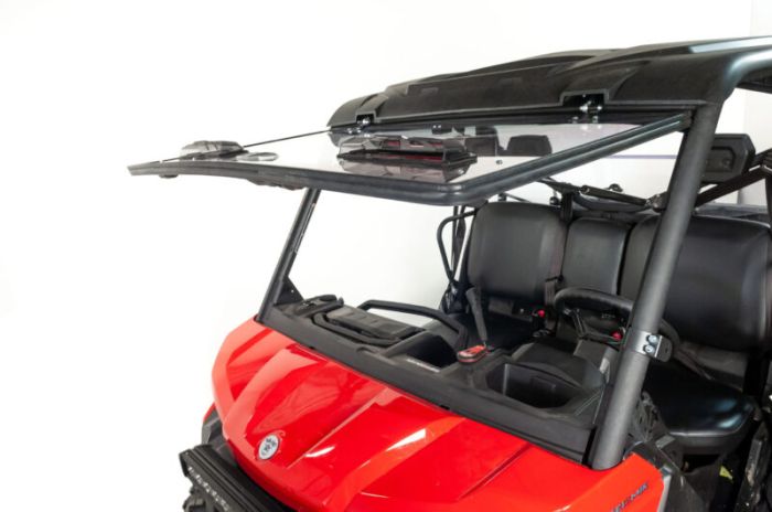 WINDSHIELD KIT,SZ FLIPUP VNT,CANAM DEFENDER