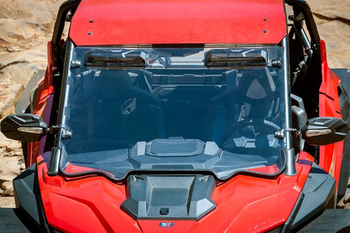 WINDSHIELD KIT, SZ VENTED TL, POL RZR PROXP SCRATCH RES