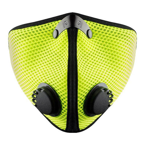M2.5 REUSABLE MESH AIR FILTRATION MASK - SAFETY GREEN - EXTRA