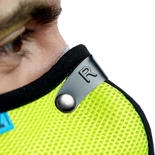 M2.5 REUSABLE MESH AIR FILTRATION MASK - SAFETY GREEN - EXTRA