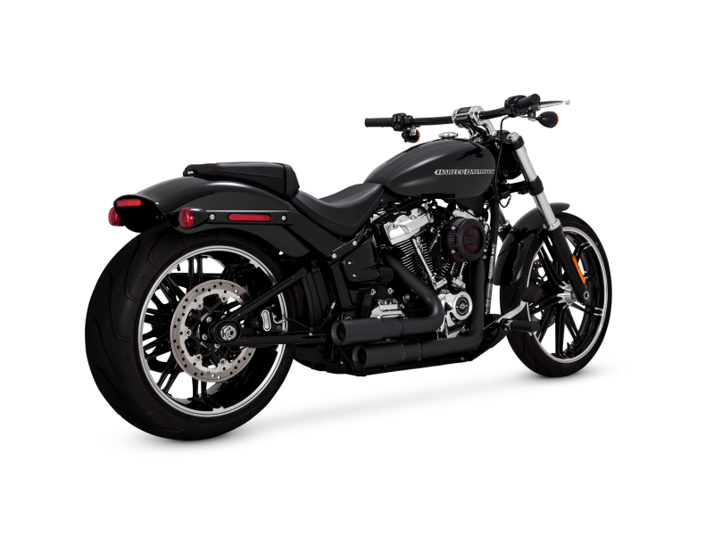 Vance &amp; Hines HD Sportster 04-13 Mini Grenades Black Full System Exhaust