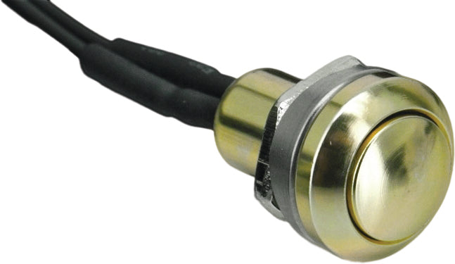 Mini Push Button Switch Gold