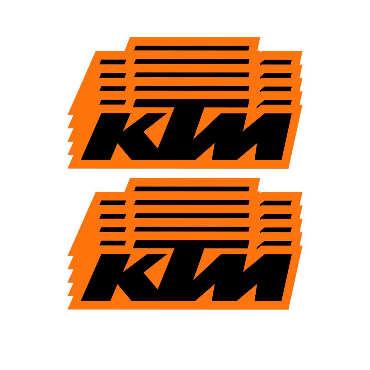 6&quot; Ktm Decal 10 Pk