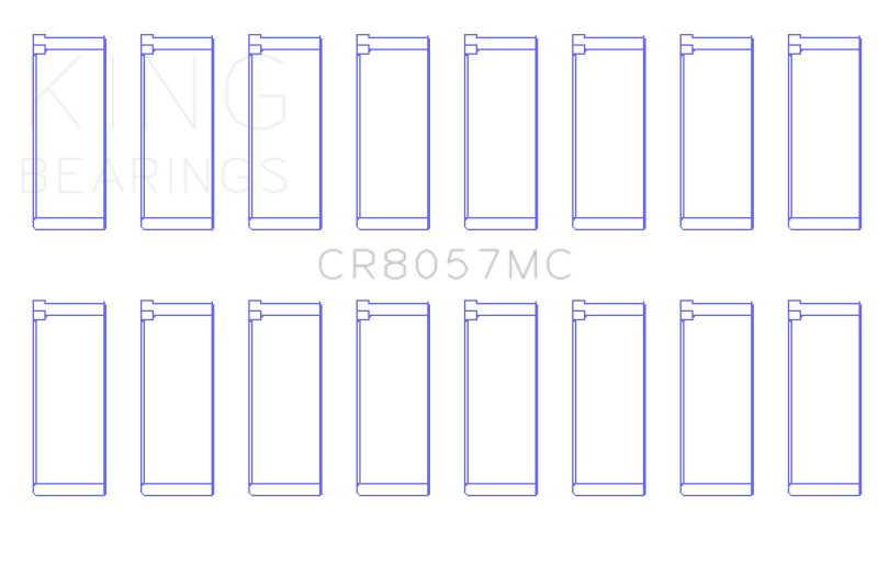 King Engine Bearings GM 6.2 - LT1/LT4 Gen V Connecting Rod Bearing Set