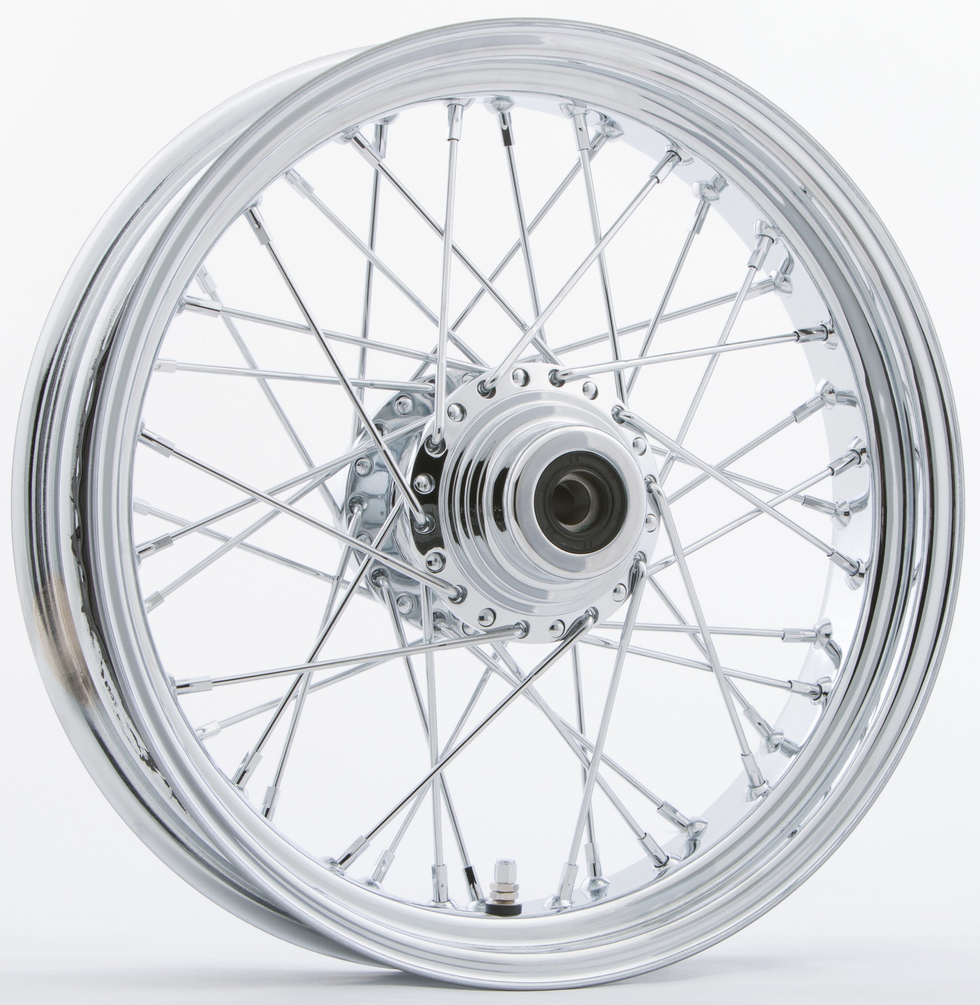 Fr 40 Spk Sd Chrome 16x3.5 Wg Hub 1" Axl 00 Ltr