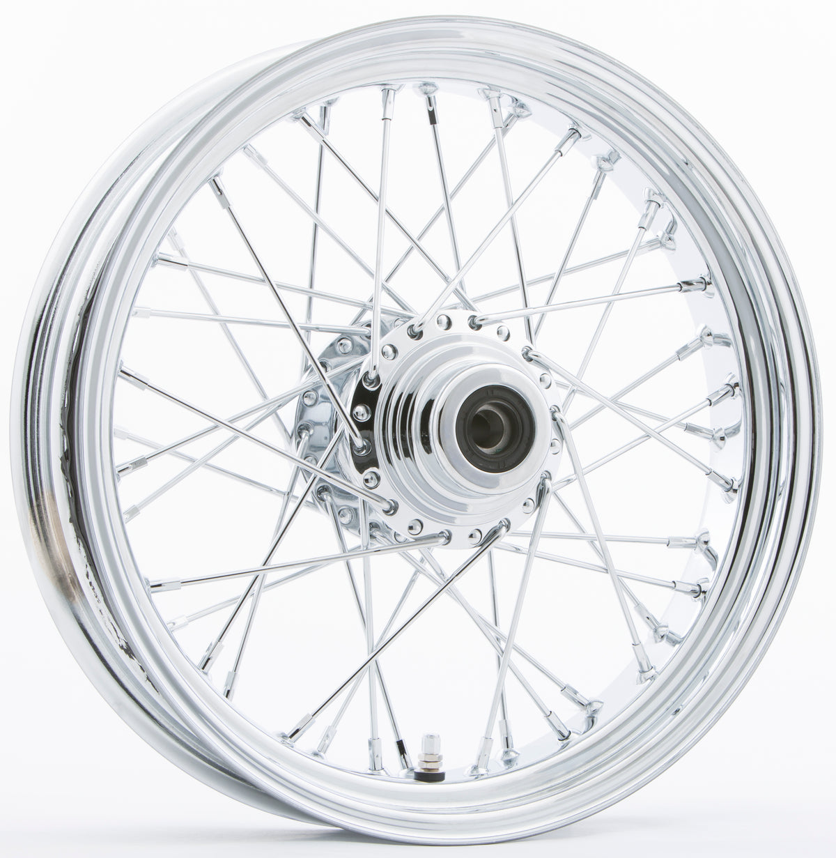 Fr 40 Spk Sd Chrome 16x3.5 Wg Hub 1&quot; Axl 00 Ltr