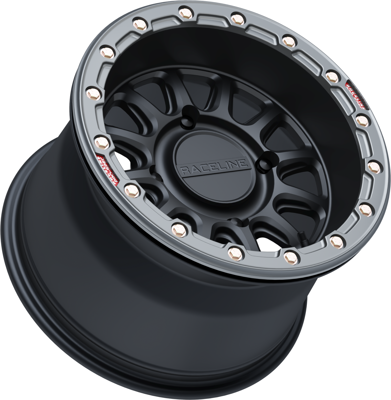 Alpha Wheel 4/137 Blk/Gunmetal 15x10 (+10mm)
