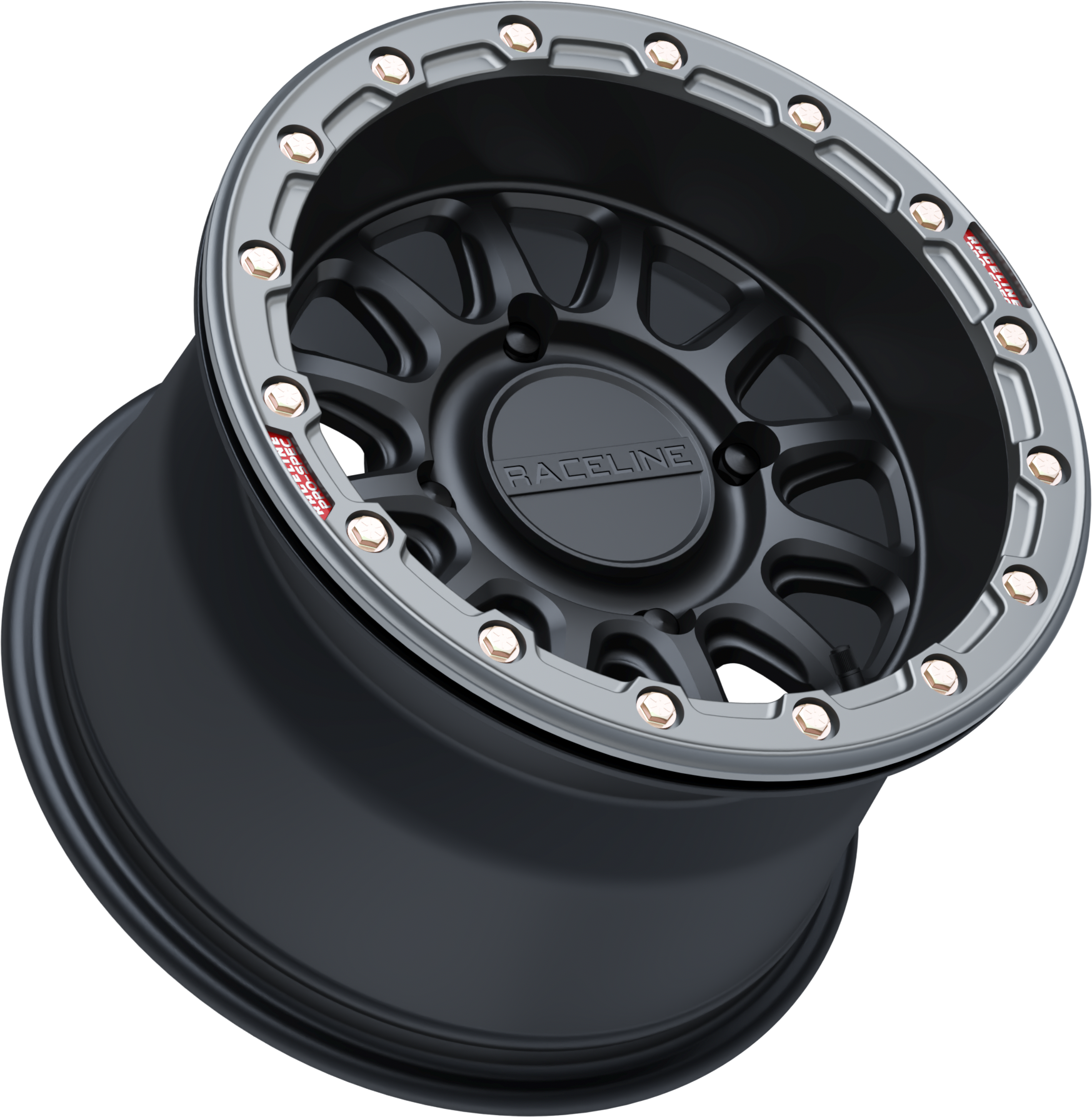Alpha Wheel 4/137 Blk/Gunmetal 15x10 (+10mm)