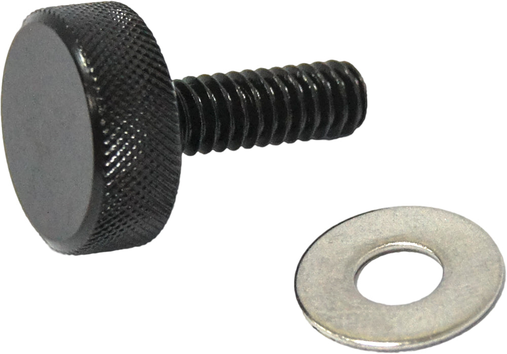 Knurled Seat Knob 1/4 20 Black