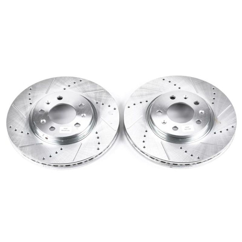 Power Stop 06-09 Pontiac Solstice Front Evolution Drilled &amp; Slotted Rotors - Pair