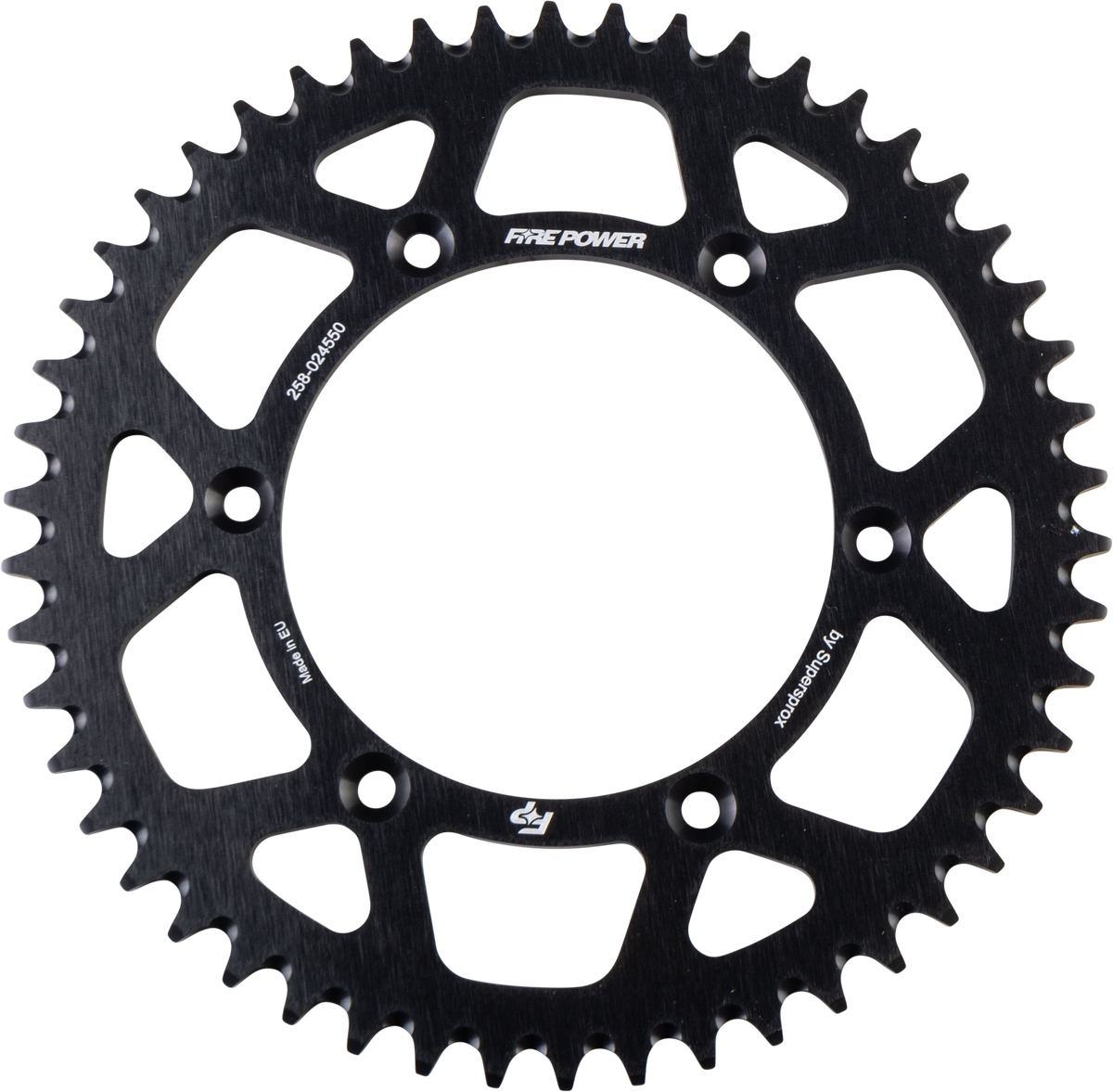 Rear Sprocket Aluminum 50t Blk
