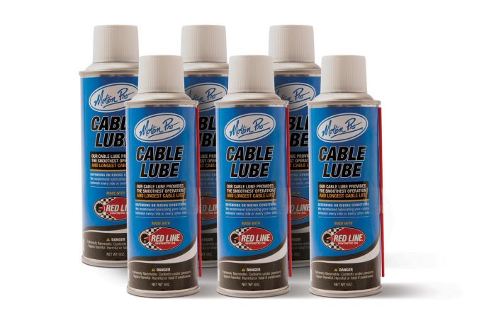 CASE OF 6/CABLE LUBE 6 OUNCE
