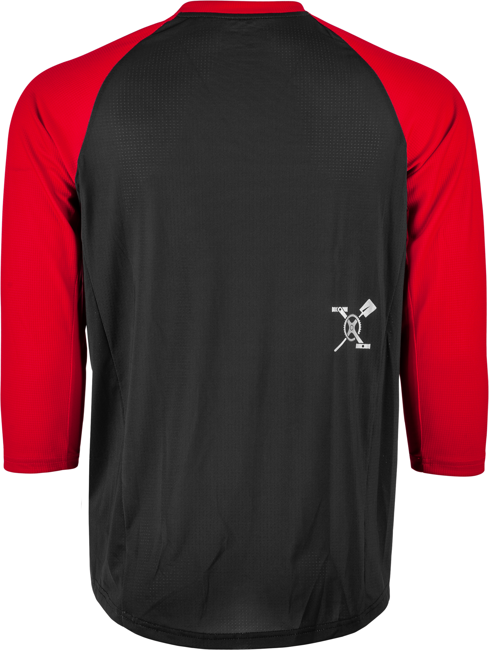 Ripa 3/4 Sleeve Jersey Black/Red Sm