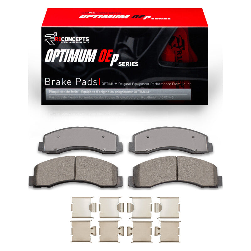 R1 2010-2021 Ford F-150 4WD Front R1 Optimum OE Pads &amp; Hardware Kit