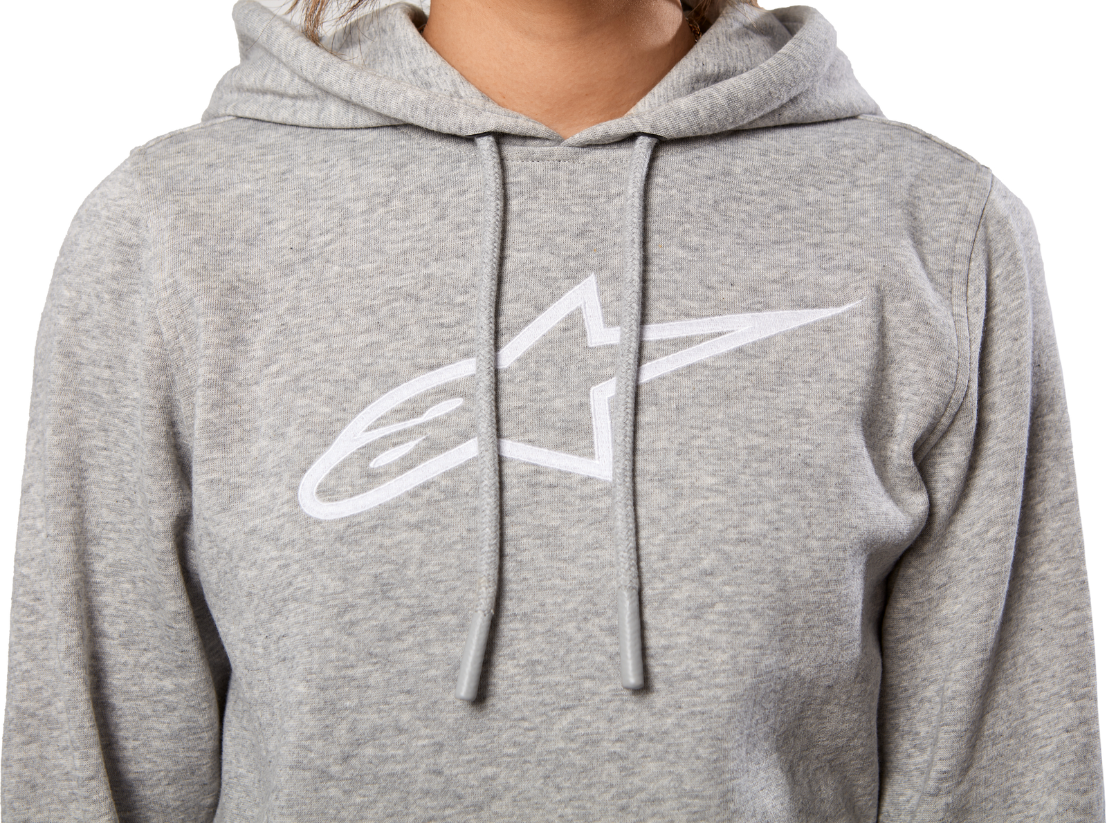 Womens Ageless V2 Hoodie Grey Heather Xs