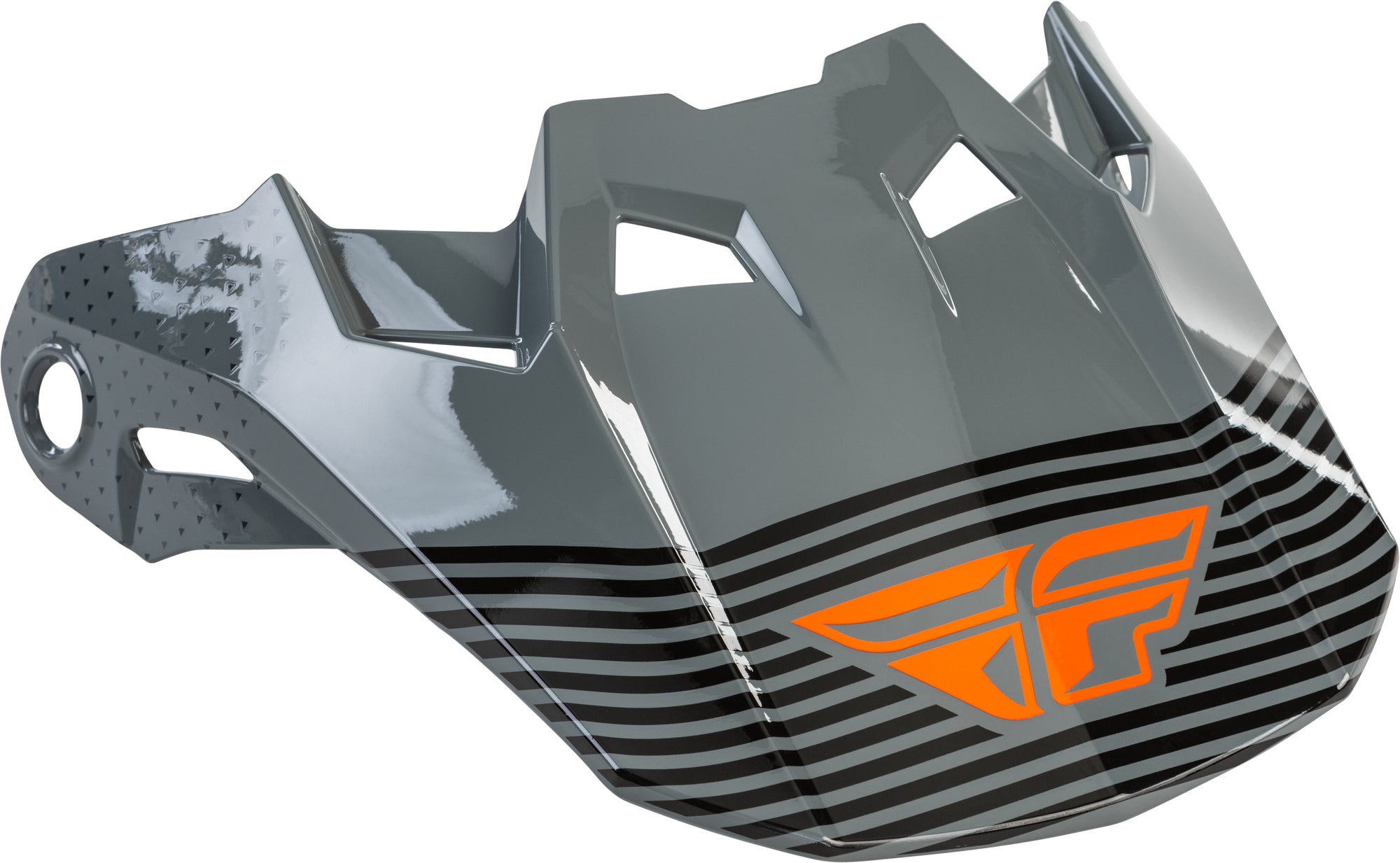 Formula Cc Primary Helmet Visor Matte Grey/Orange Yl Sm