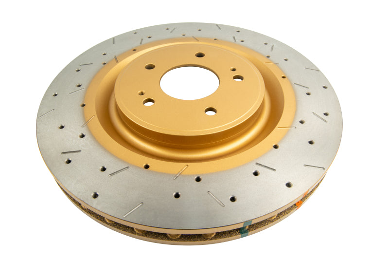 DBA 08+ EVO X Front Drilled &amp; Slotted 4000 Series Rotor