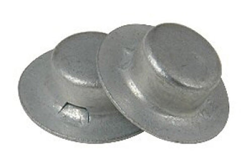 METAL PUSH ON CAPS - 1/2"