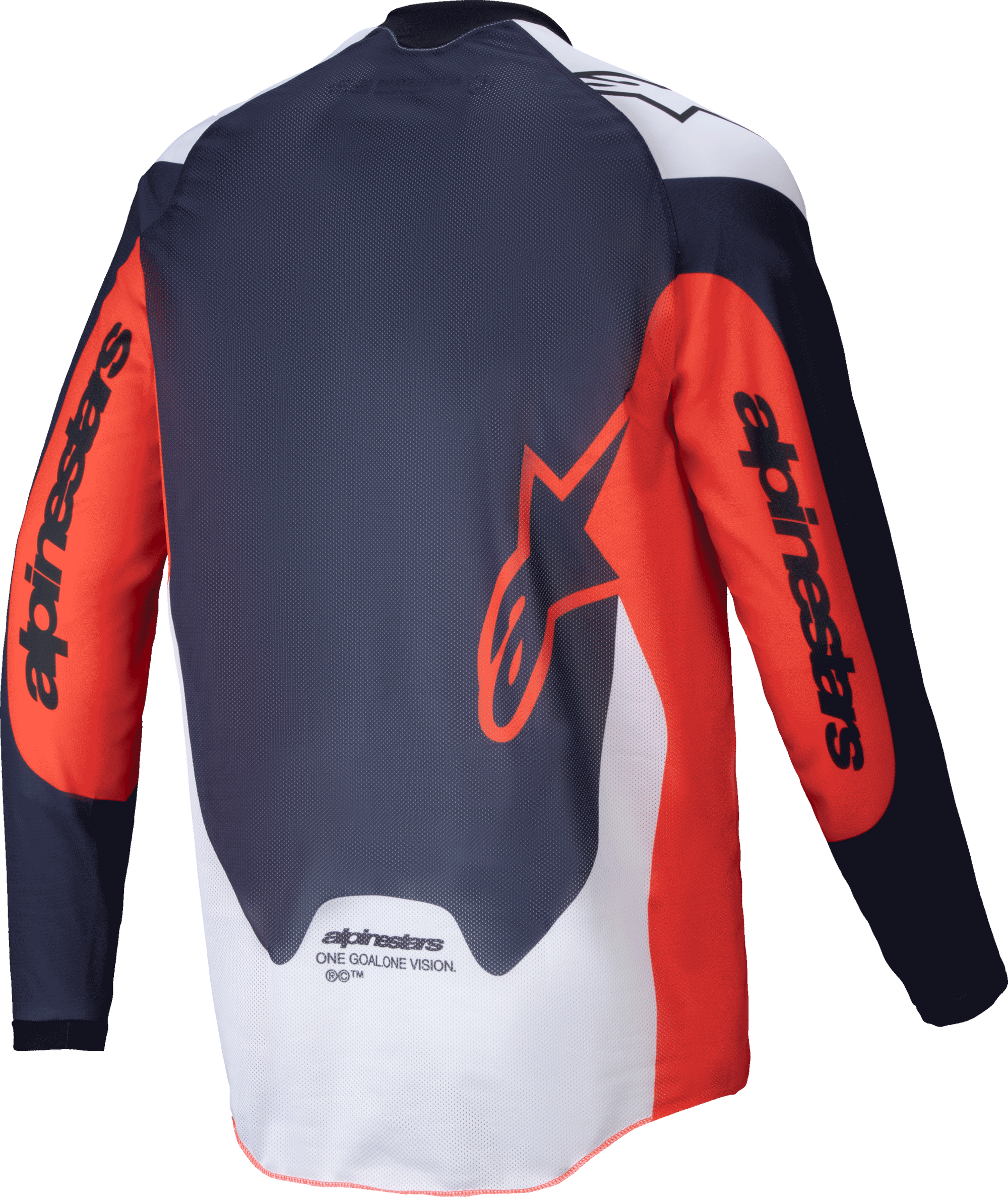 Pro Dura Jersey Navy/Hot Orange/White 2x