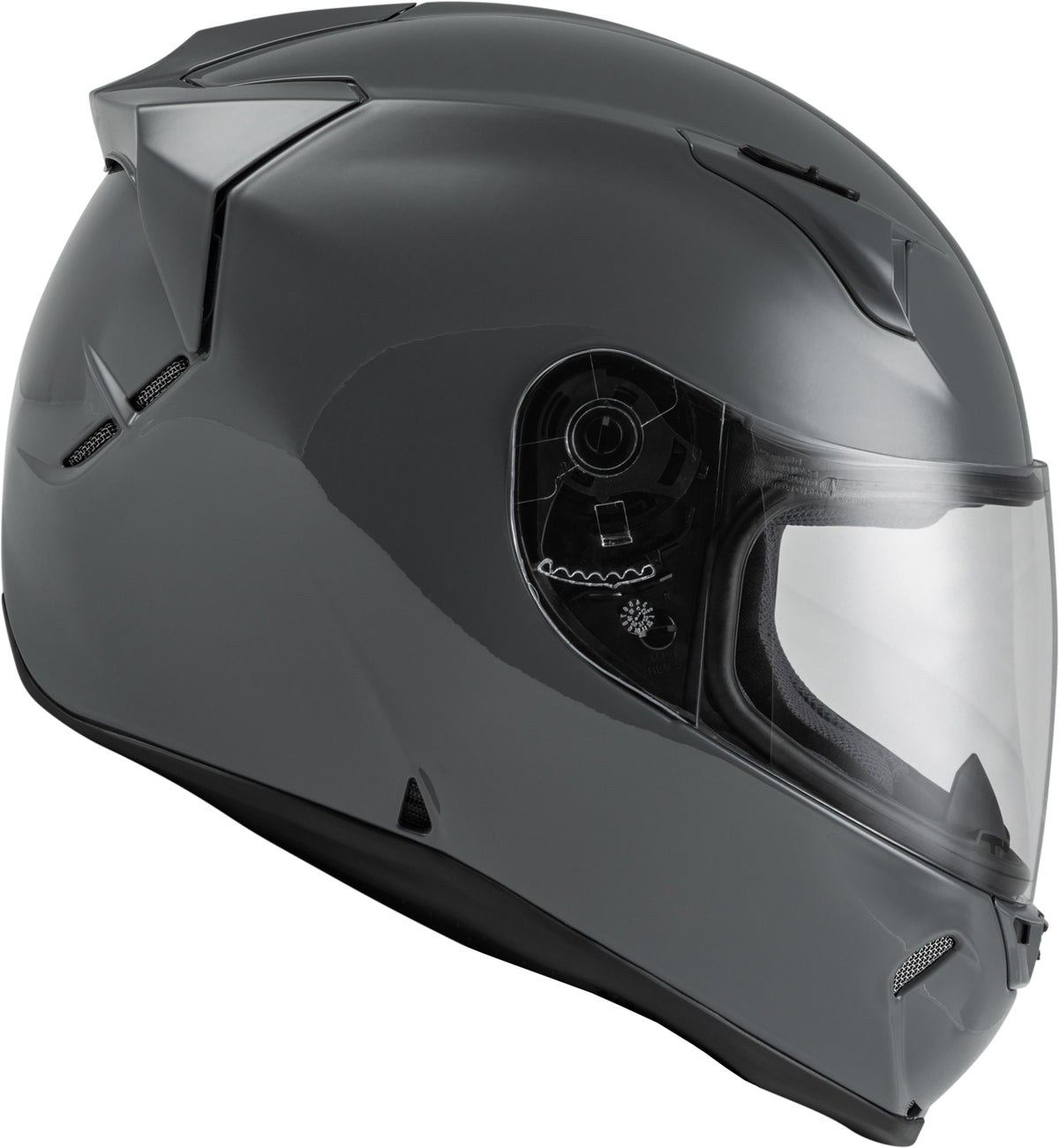Revolt Solid Helmet Grey Xs