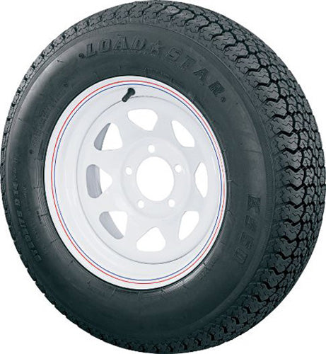 ST225/R75/15 (C) TIRE &amp; WHEEL 6 HOLE WHITE