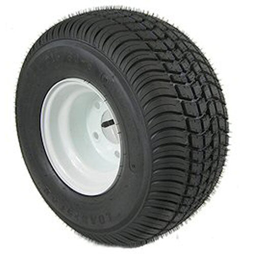 215/60-8 TIRE &amp; WHEEL 5 HOLE (B) WHITE
