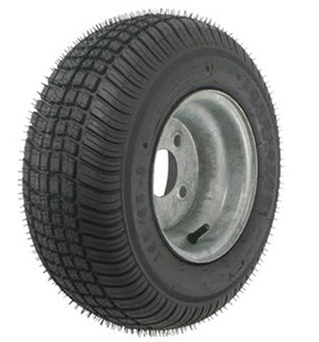 215/60-8 TIRE &amp; WHEEL 4 HOLE (B) GALVANIZED