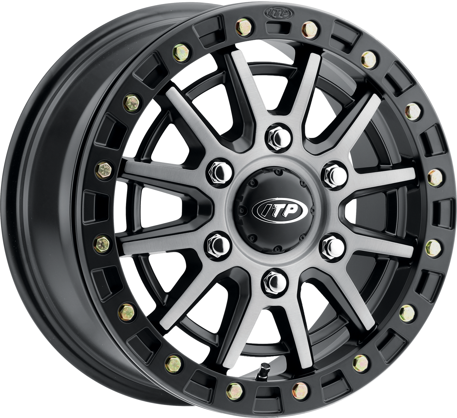 Sd10 Grey / Blk Ring 16x7 6/5.5 6+1