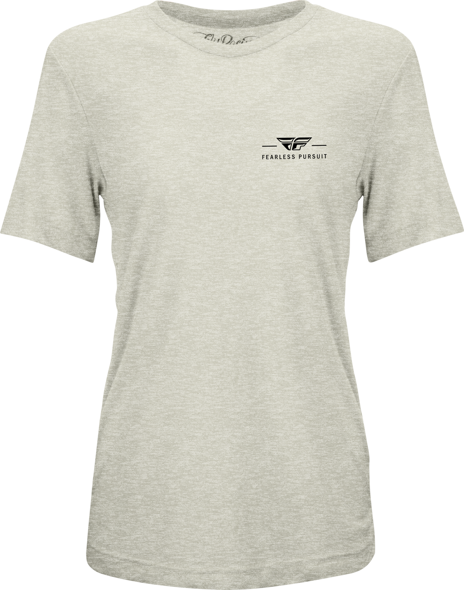 Women's Fly Motto Tee Cream Sm