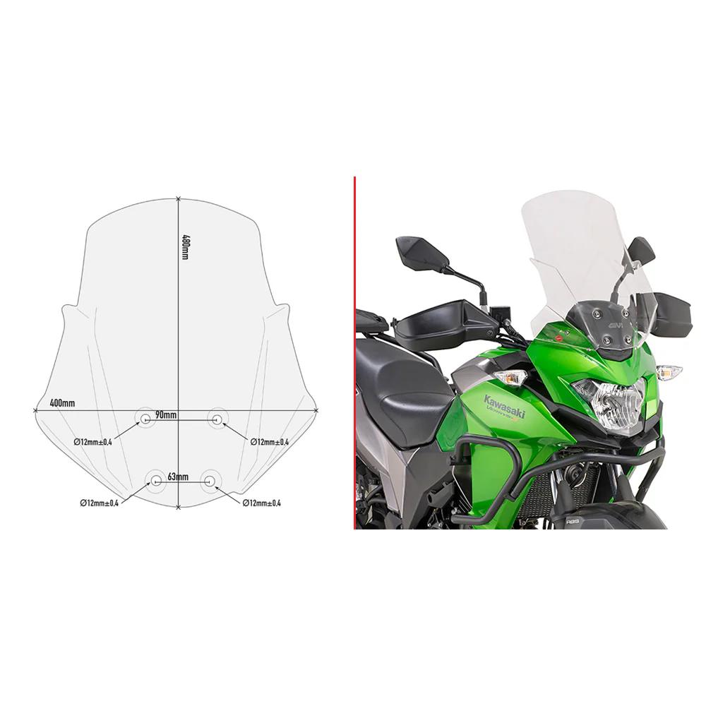 Windscreen Specific Clear Kaw