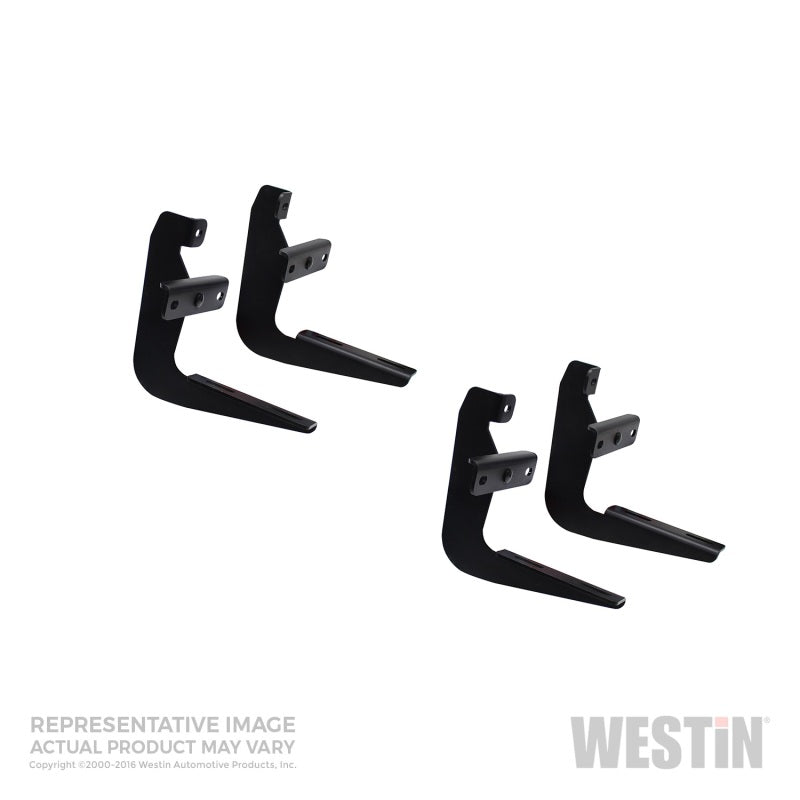 Westin 1997-2004 Ford F-150/250LD SuperCab 3 &amp; 4dr Running Board Mount Kit - Black
