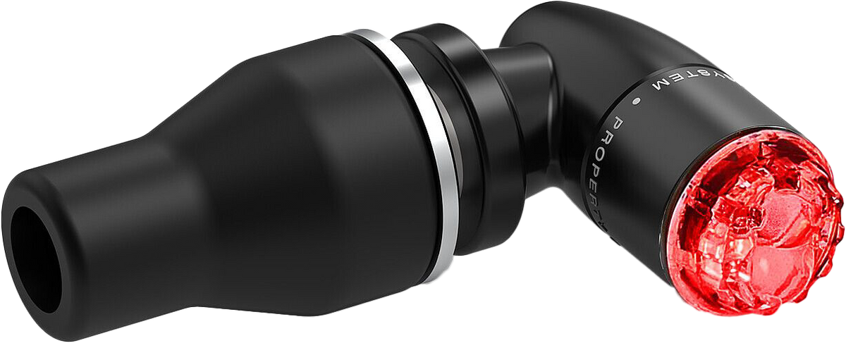Light Unit Turn Signal With Holder Black Pair