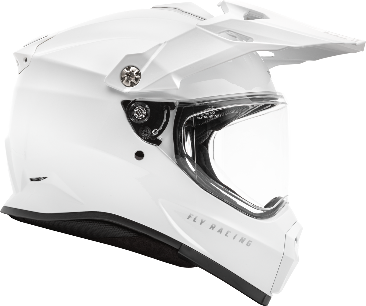 Trekker Solid Helmet White Sm