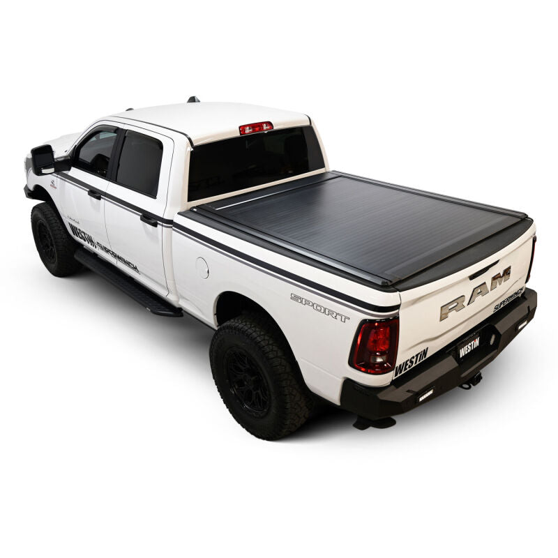 Westin 19-25 RAM 2500/3500 6.4ft Bed Electric Retractable Tonneau Cover - Black