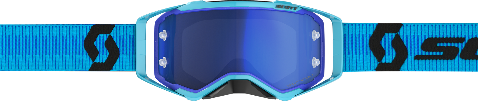 Prospect Goggle Blue/Black W/Blue Chrome Works