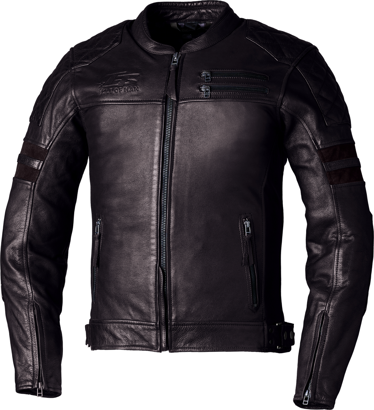 Iom Tt Hillberry 2 Ce Jacket Brown Leather Lg