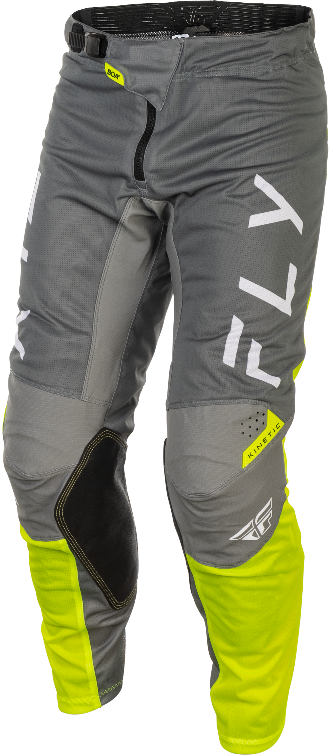 Kinetic Mesh Center Pants Grey/White/Hi Vis Sz 28