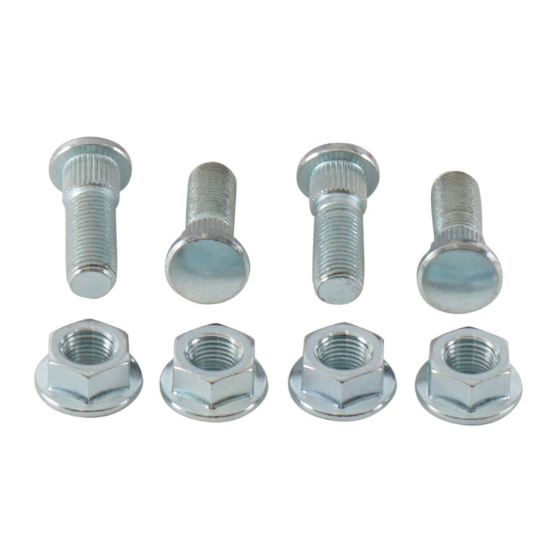 QuadBoss 04-05 Polaris ATP 330 4x4 Front Wheel Stud &amp; Nut Kit