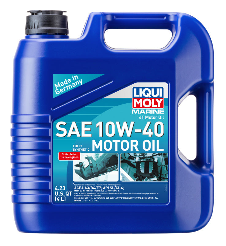 LIQUI MOLY 4L Marine 4T Motor Oil SAE 10W40