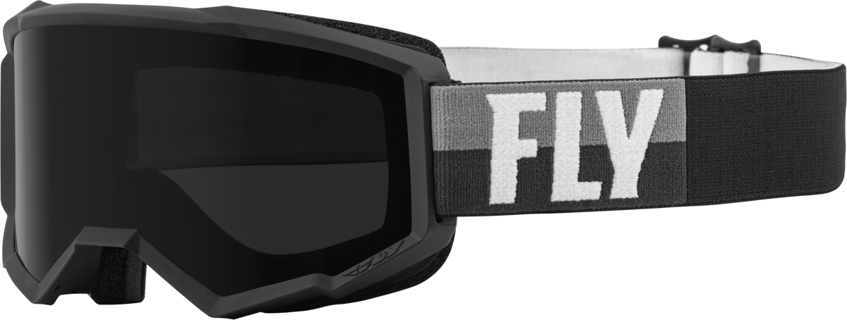 Zone W/C Goggle Black/White W/Dark Smoke Hydrophoc Lens
