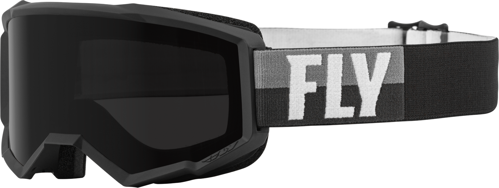 Zone W/C Goggle Black/White W/Dark Smoke Hydrophoc Lens