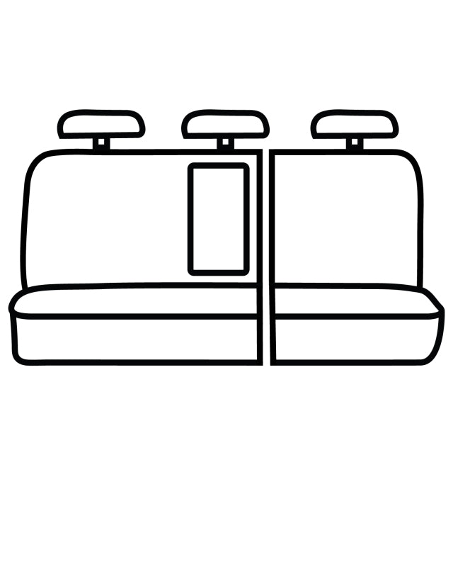 Covercraft 19-24 Chevrolet Silverado Carhartt SeatSaver Custom Second Row Seat Covers - Gravel
