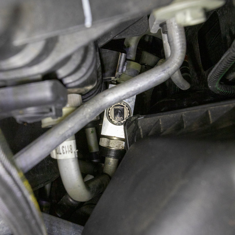 Wehrli 17-19 L5P Duramax Billet Anodized Transmission Cooler Thermostat Bypass Plug