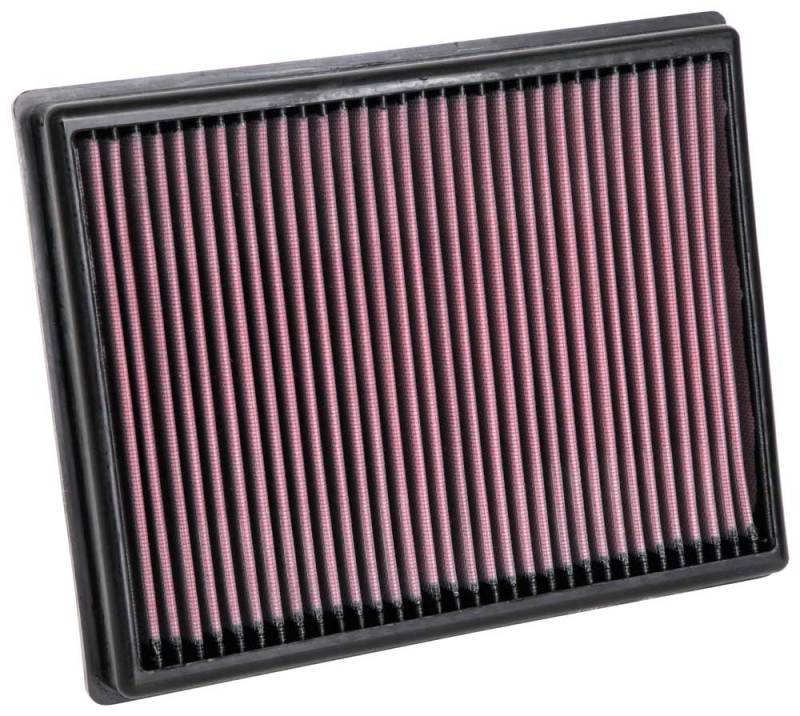 K&amp;N 17-19 Ssanyong Rexton L4-2.2L DSL Replacement Drop In Air Filter
