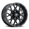 ITP Hurricane 12x7 / 4x156 BP / 4+3 Offset Matte Black Wheel