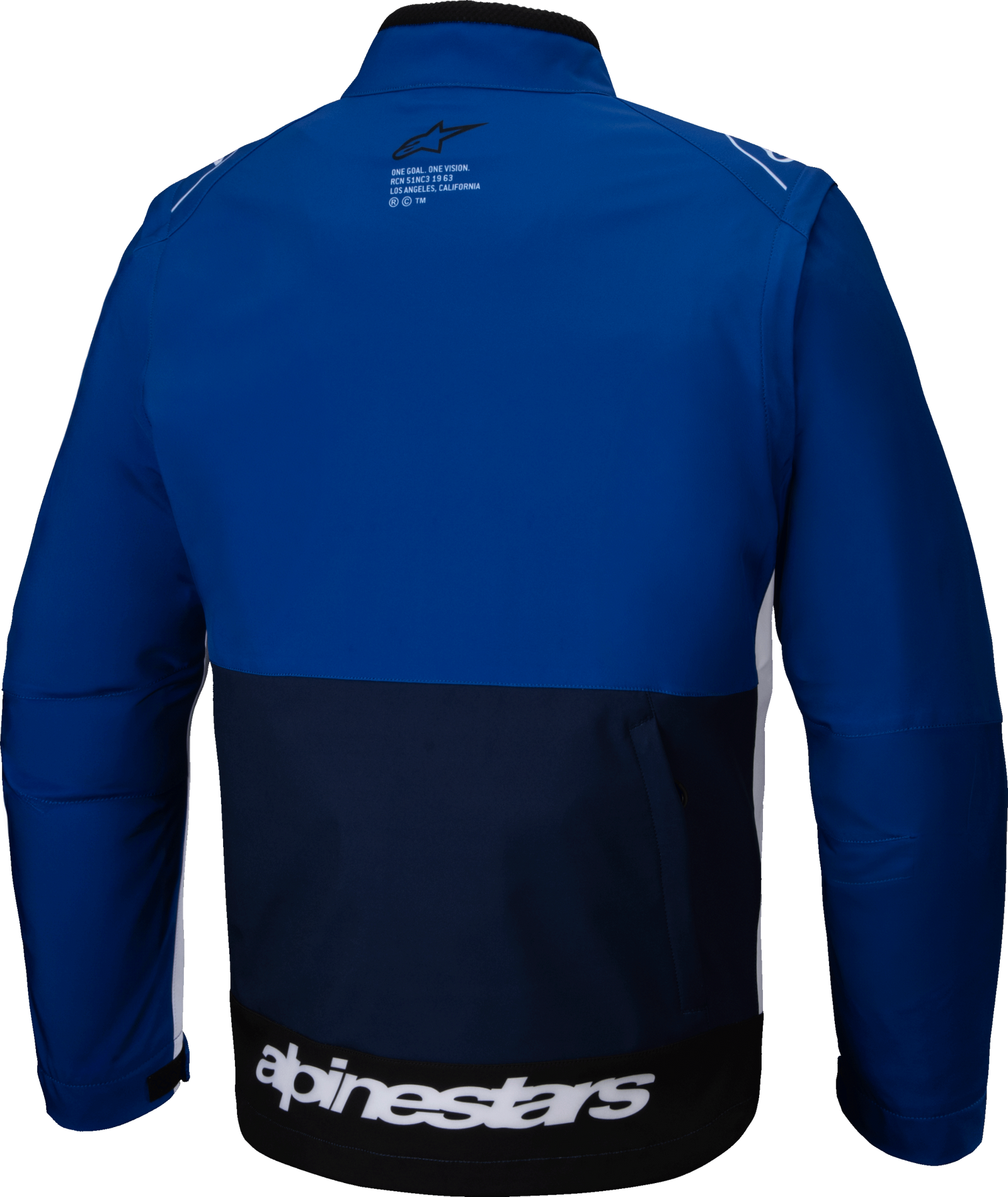 Lite Dura Softshell Jacket Navy/Bright Blue/White Sm