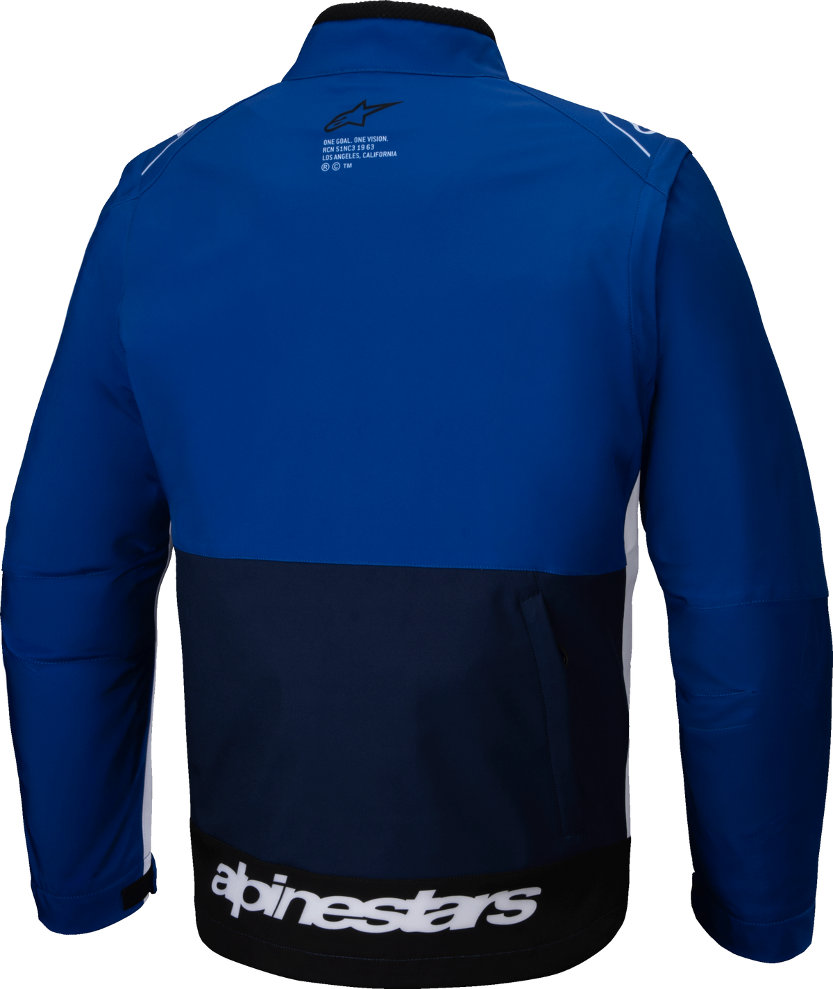 Lite Dura Softshell Jacket Navy/Bright Blue/White 2x